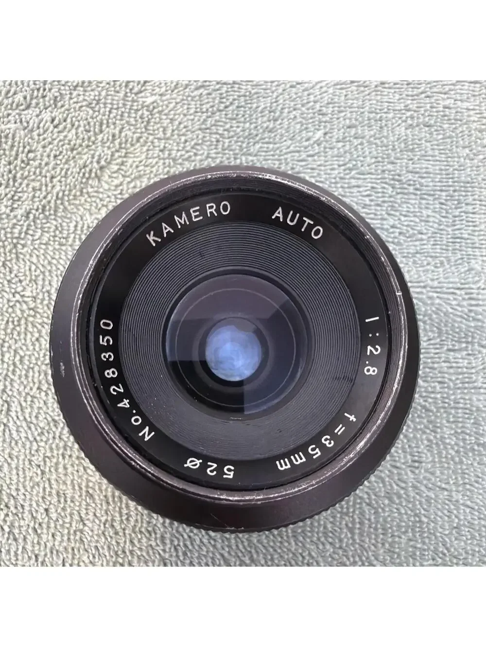 Vintage Kamero Auto MD 35mm 1:2.8 Lens Made In Japan, Optically Clear & Tested